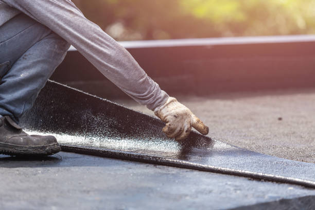 Professional Interior Drainage System technician working in Ellendale, ND